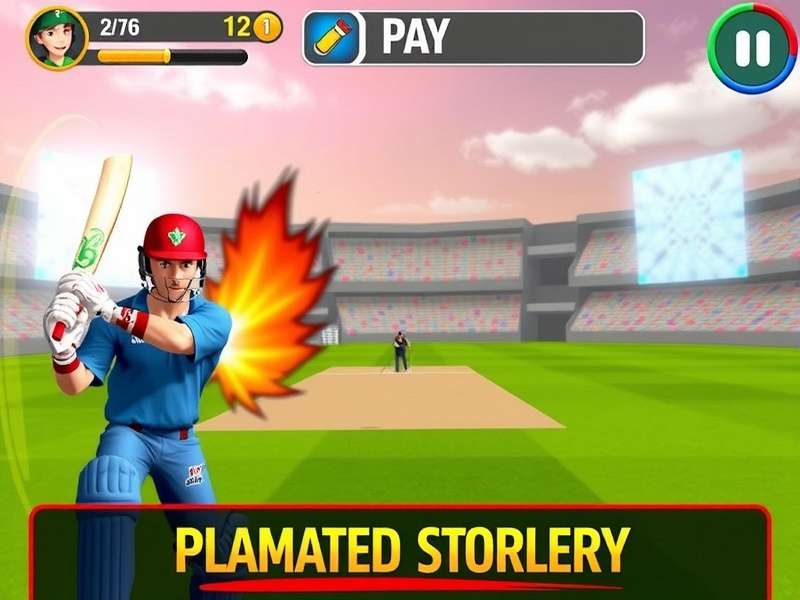 Desi Cricket Warriors Game Screenshot